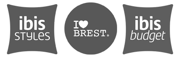 logo i love brest hotel ibis styles et budget