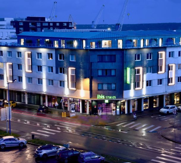 Extérieur hôtel Ibis Brest Port
