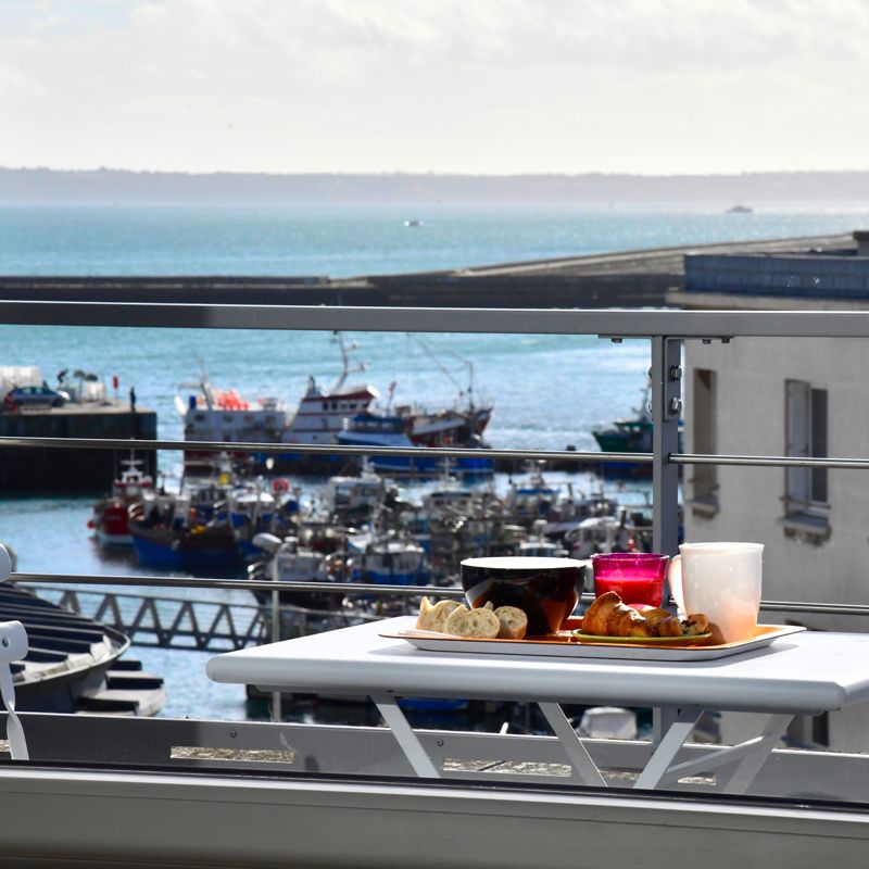 chambre vue mer hotel Brest