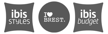 logo i love brest hotel ibis styles et budget