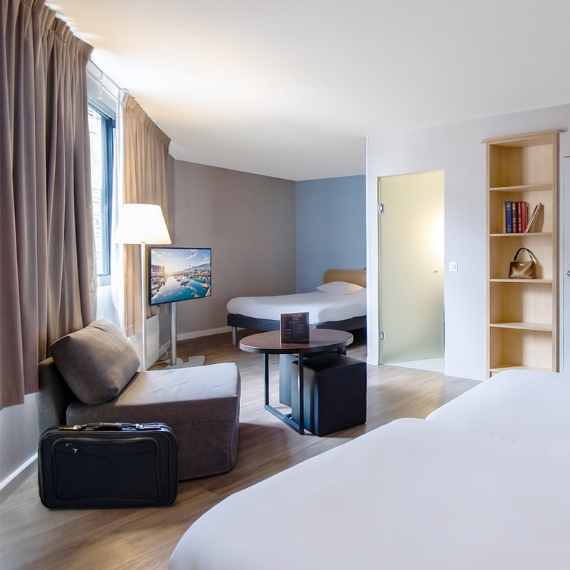 Chambre famille Ibis Budget Brest