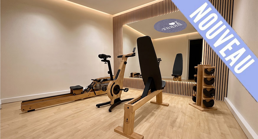 Salle de fitness de l'hôtel