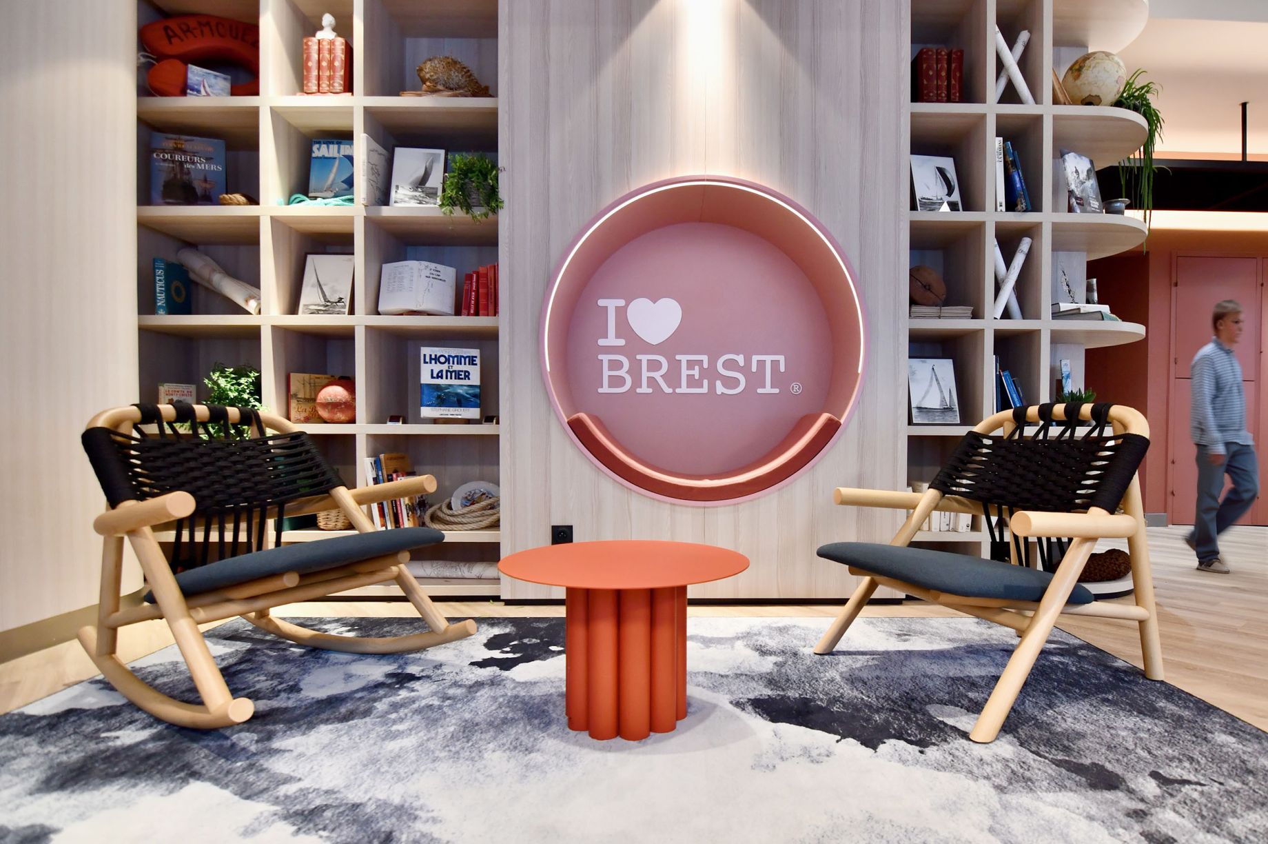 Lobby I Love Brest de l'h&ocirc;tel