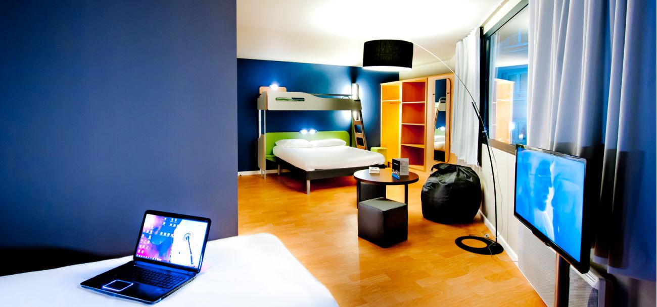 Chambre famille Ibis Budget Brest