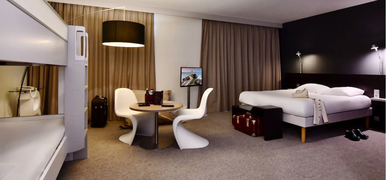 Chambre famille hôtel Ibis Styles Brest