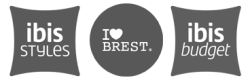 logo i love brest hotel ibis styles et budget